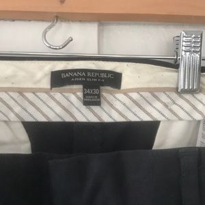 Banana Republic Aiden Rapid Movement Chino Black